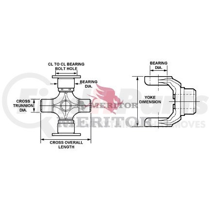 CP124X by MERITOR - CNTR PARTS KIT