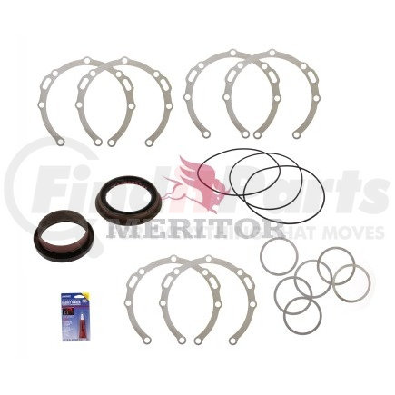 KIT-2916 by MERITOR - Differential Carrier Shim Kit - with Oil Seal and O-Ring