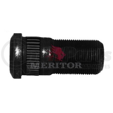 R008995R by MERITOR - Wheel Stud - Right Thread Direction, 3 9/16" Length from Under Head, Round Head Style