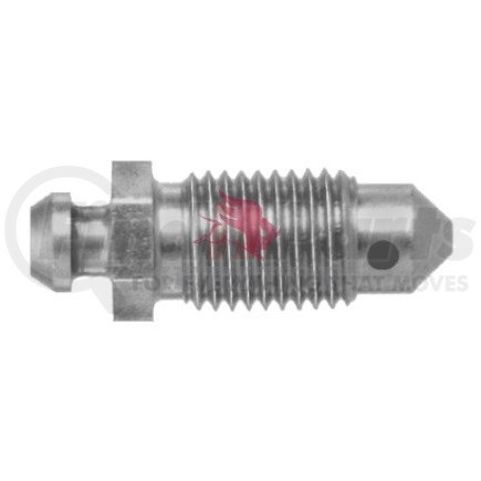 R41301198 by MERITOR - Brake Hydraulic System Pressure Bleeder Safety Valve - 1.27 in. Length, 0.44 in. Thread Dia.