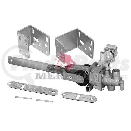 R3011293 by MERITOR - Air Suspension Dump Valve - 7", 9", 8" Arm Length, Adjustable, 1/4" NPT