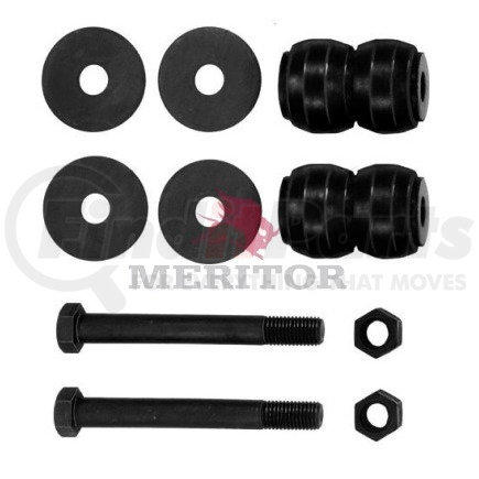 R304398A by MERITOR - Suspension Axle Connection Kit - with Pivot Bushing, Bolt, Nut and Washer