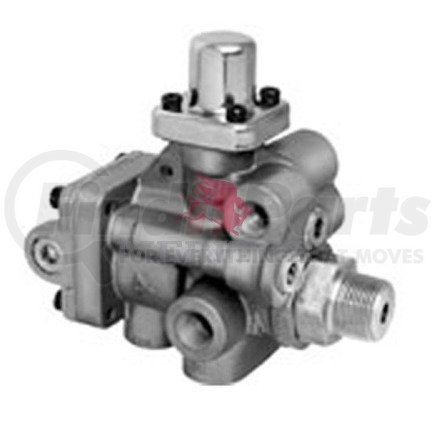 R955065439N by MERITOR - Trailer Brake Control Valve - 1/4 in. Supply Port, 3/8 in., Delivery Port, 1/2 in. Reservoir Port