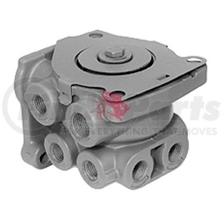 R955279950N by MERITOR - Air Brake Foot Valve - Single Circuit, (2) 1/4 in. (1) 1/2 in. (1) 3/8 in. Del. Port