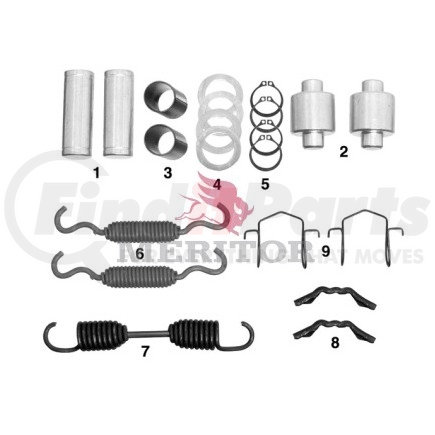 R507093 by MERITOR - KIT-BRK REP-MNR