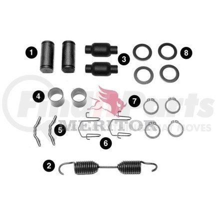 R509001 by MERITOR - KIT BK REP MINR