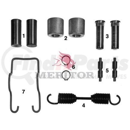 R507078 by MERITOR - KIT-BRK REP-MNR