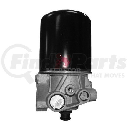 R955109991XCF by MERITOR - Air Brake Dryer - Reman, 12V, 90W Heater, 0.25 in. Control Port, 0.50 in. Delivery Port