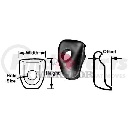 Meritor R005926 Wheel Rim Clamp Wheel Rim Clamp