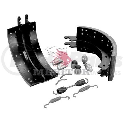 XK2124591S by MERITOR - Remanufactured Brake Shoe - Lined, with Hardware