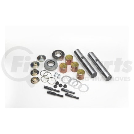 R201490 by MERITOR - Steering King Pin Kit - Composite Bushing, 1.794" Diameter, 8.875" Length, Double Draw Key