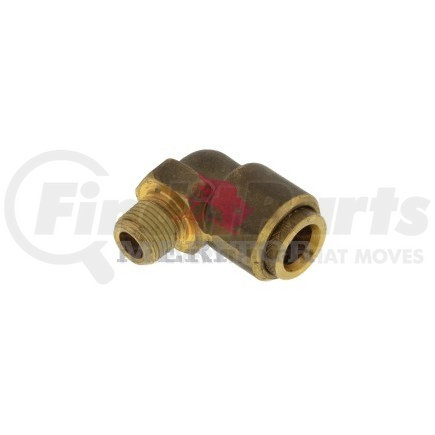 A2206F1150 by MERITOR - Transmission Filter Adapter Fitting - Brass, Elbow