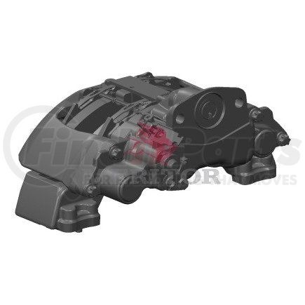 EX225L226XX000 by MERITOR - Disc Brake Caliper - Right Side, ADB Type, 4 Mounting Holes, 8.50" Pad, Radial Mount