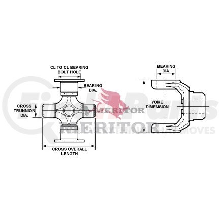 R281X by MERITOR - 1810 FULL-ROUND