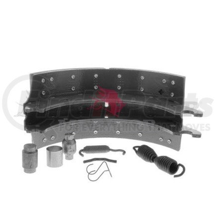 XKMG2L1443E by MERITOR - Drum Brake Shoe Kit - 4.00" Width, Platinum Shield III Coating, for 15.00" Brake