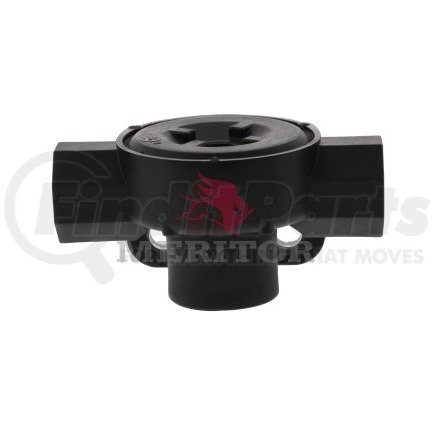 RKN32006 by MERITOR - Air Brake Quick Release Valve - 3/8 in. Inlet, 3/8 in. Thread, 3 Crack Pressure