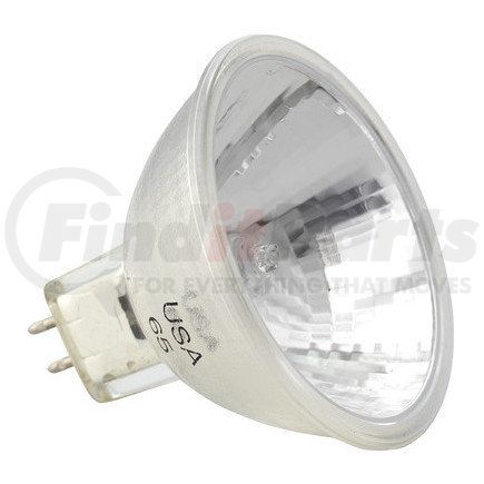 EXZ-SILVER by EIKO - **2BD**12V 50W 24 Deg. Narrow Flood MR16 GU5.3 Silver Back