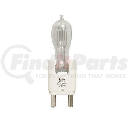 Eiko CXZ (Discontinued) 120V 1500W T-8 G38 Base