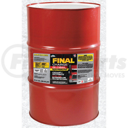 FXAB51 by OLD WORLD INDUSTRIES - FINAL CHARGE Global Extended Life Antifreeze/Coolant 55 Gallon 50/50 Drum