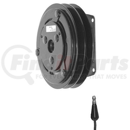 02-3001 by MEI - Truck Air CCI / Blissfield / York Style Clutch, 2 Grooves, 12V, 6" Diameter