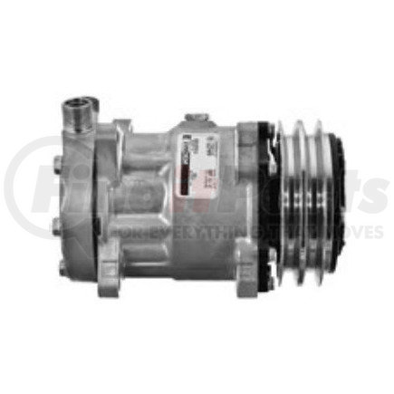 03-3490 by MEI - Truck Air SANDEN 4627 A/C Compressor, R134a, 2 Groove, 125mm for Peterbilt