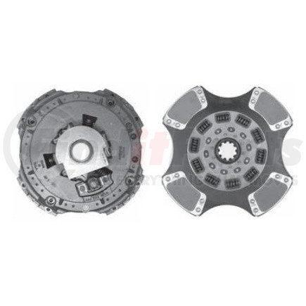AN-155698-SB10 by MID-AMERICA CLUTCH - CLUTCH - Spicer Pull Type Clutch, 15-1/2", 8-9/16" or larger bore, 10 Spring Disc