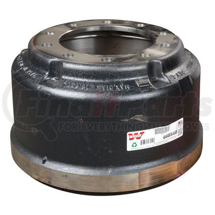 66854B20 by WEBB - PALLET OF 66854B Brake Drum 16.50 X 8.62  Balanced  