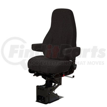 50764.365 by NATIONAL SEATING - CAPTAIN SEAT HIGH BACK BLACK MORDURA CLOTH WITH ARMS