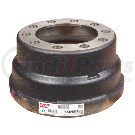 65548B20 by WEBB - PALLET OF 65548B - Brake Drum Front 15 x 4 Balanced, 1.31 Hole Diameter (Must purchase Quantity of 20)