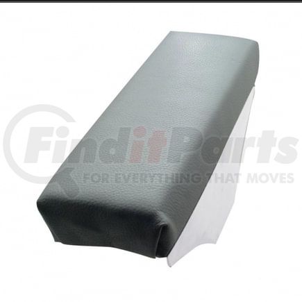 90254 by UNITED PACIFIC - Arm Rest - Universal, Padded, Vinyl, Gray