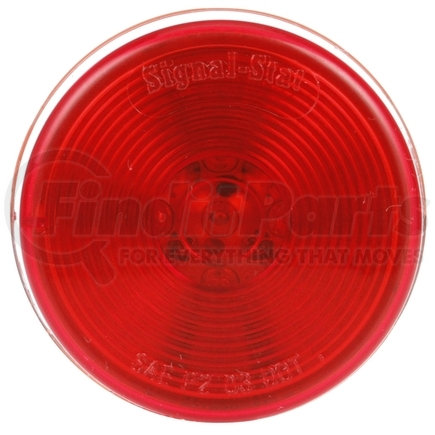 1050-P by TRUCK-LITE - Marker Light - LED, Red Round, 13 Diode, P2, Pl-10, 12V (Poly Bag Packaging)
