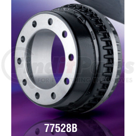 77528B by WEBB - Vortex Unlimited Vortex 15.00 x 4.00 Brake Drum with Cool Running Technology Vents