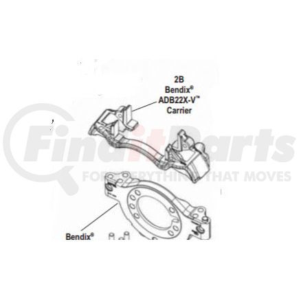 K081256 by BENDIX - Air Disc Brake