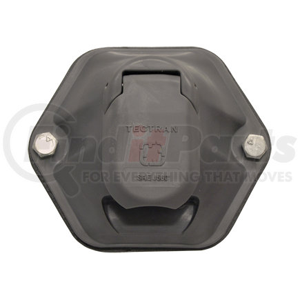 38185 by TECTRAN - 7-Way Poly Sockets with Circuit Breakers (Part Number: 670P-7200*) (Representative Image)