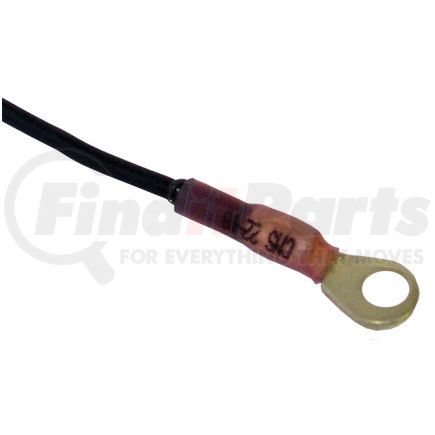 Tectran 42258 Ring Terminal Ring Terminal - 12-10 Wire Gauge, Yellow, #8 in. Stud Size, Heat Shrink, Standard Pack