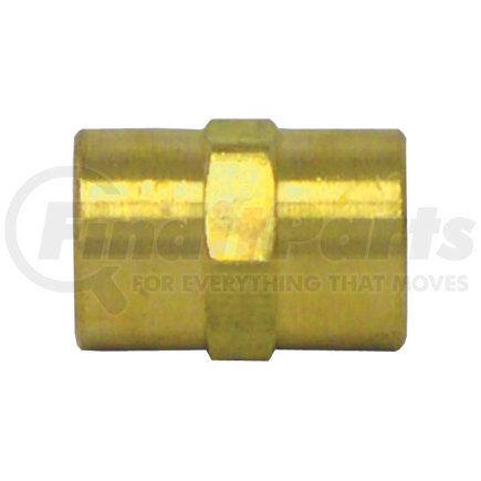 88032 by TECTRAN - Air Brake Pipe Coupling - Brass, 1/8 inches Pipe Thread
