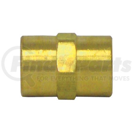 88033 by TECTRAN - Air Brake Pipe Coupling - Brass, 1/4 inches Pipe Thread