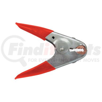 35563 by TECTRAN - Battery Booster Cable Clamp - Red, Parrot Type, 500 AMP, Heavy Duty