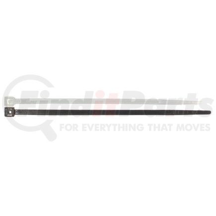 44009 by TECTRAN - Cable Tie - 3.9 in. Length x 0.098 in. Width, Black, Nylon 6.6