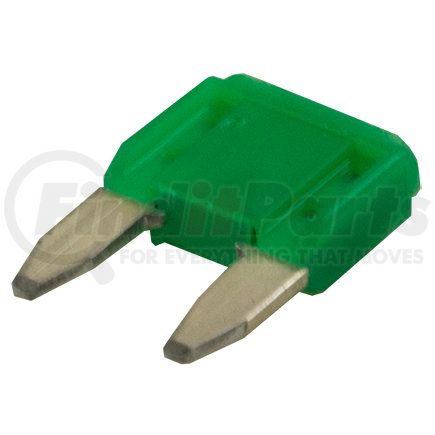 41184 by TECTRAN - Multi-Purpose Fuse - Mini Fast Acting Blade, Green, Rated for 32 VDC