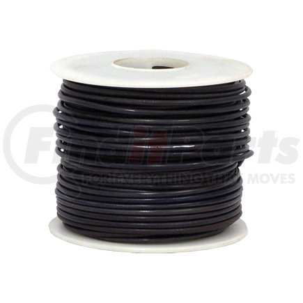 44004 by TECTRAN - Mechanics Wire - 16 Wire Gauge, Black, Annealed, Solid Strand, Steel Wire