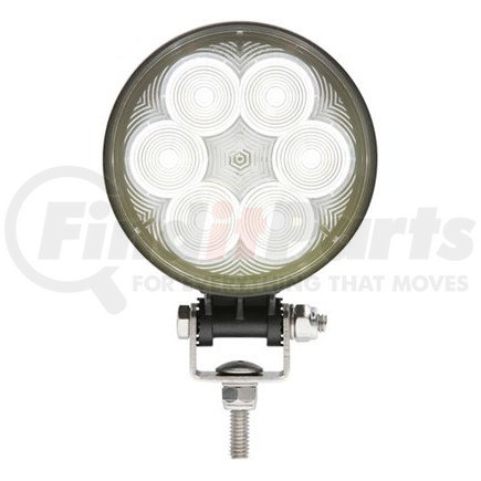 TLL44FB by OPTRONICS - Round LED work light, flood beam, 12-24V (Representative Image)