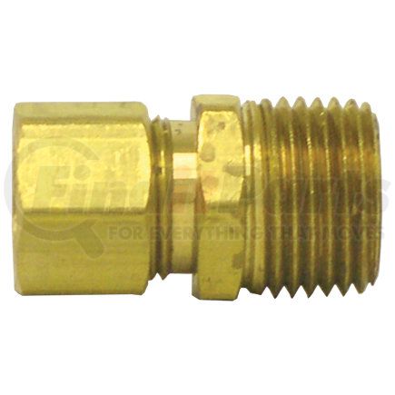 Tectran 88293 Compression Fitting Compression Fitting - Brass, 5/8 in. Tube, 1/2 in. Thread, Male Connector
