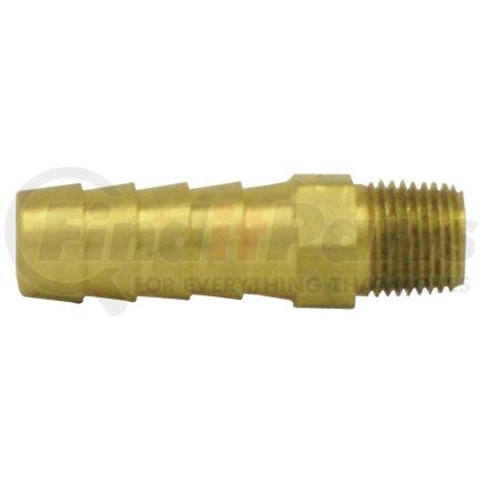 89002 by TECTRAN - Air Tool Hose Barb - Brass, 5/8 in. I.D, 1/2 in. Thread, Hose Barb to Male Pipe