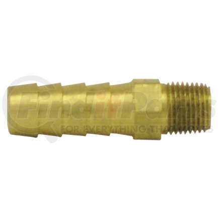 89004 by TECTRAN - Air Tool Hose Barb - Brass, 3/4 in. I.D, 1/2 in. Thread, Hose Barb to Male Pipe
