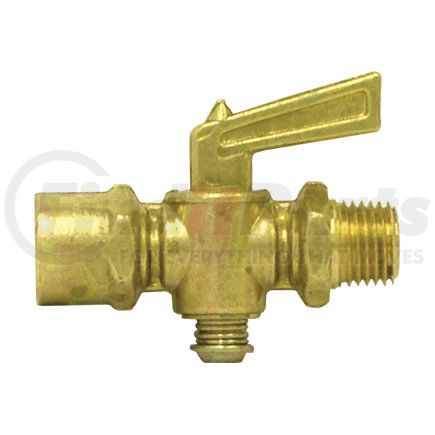 90029 by TECTRAN - Air Brake Air Shut-Off Petcock - Brass, 1/4 in. Thread, Female Pipe to Male Pipe