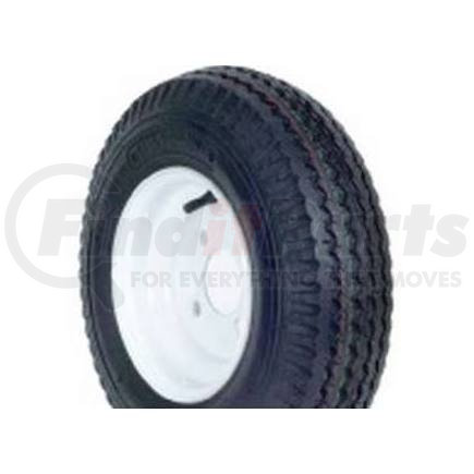 30000 by AMERICANA WHEEL & TIRE - KENDA 4.80/4.00-8 BIAS TRAILER TIRE WITH 8" WHITE WHEEL