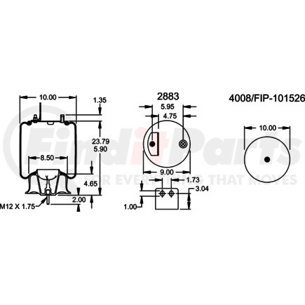 W013581190 by FIRESTONE - AIR BAG