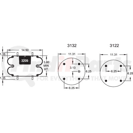 W013587140 by FIRESTONE - AIRSPRING