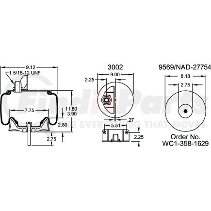 W013589675 by FIRESTONE - AIRSPRING